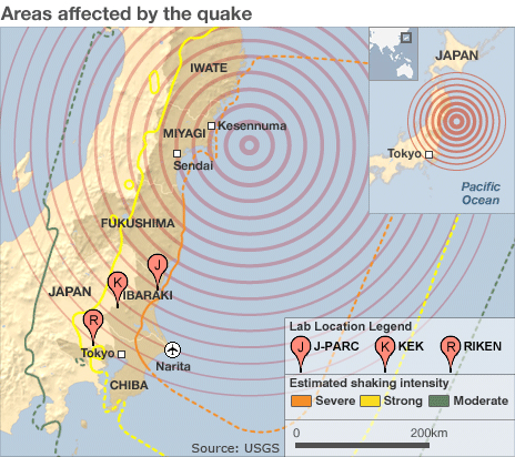 world map japan earthquake. Japan+earthquake+2011+map