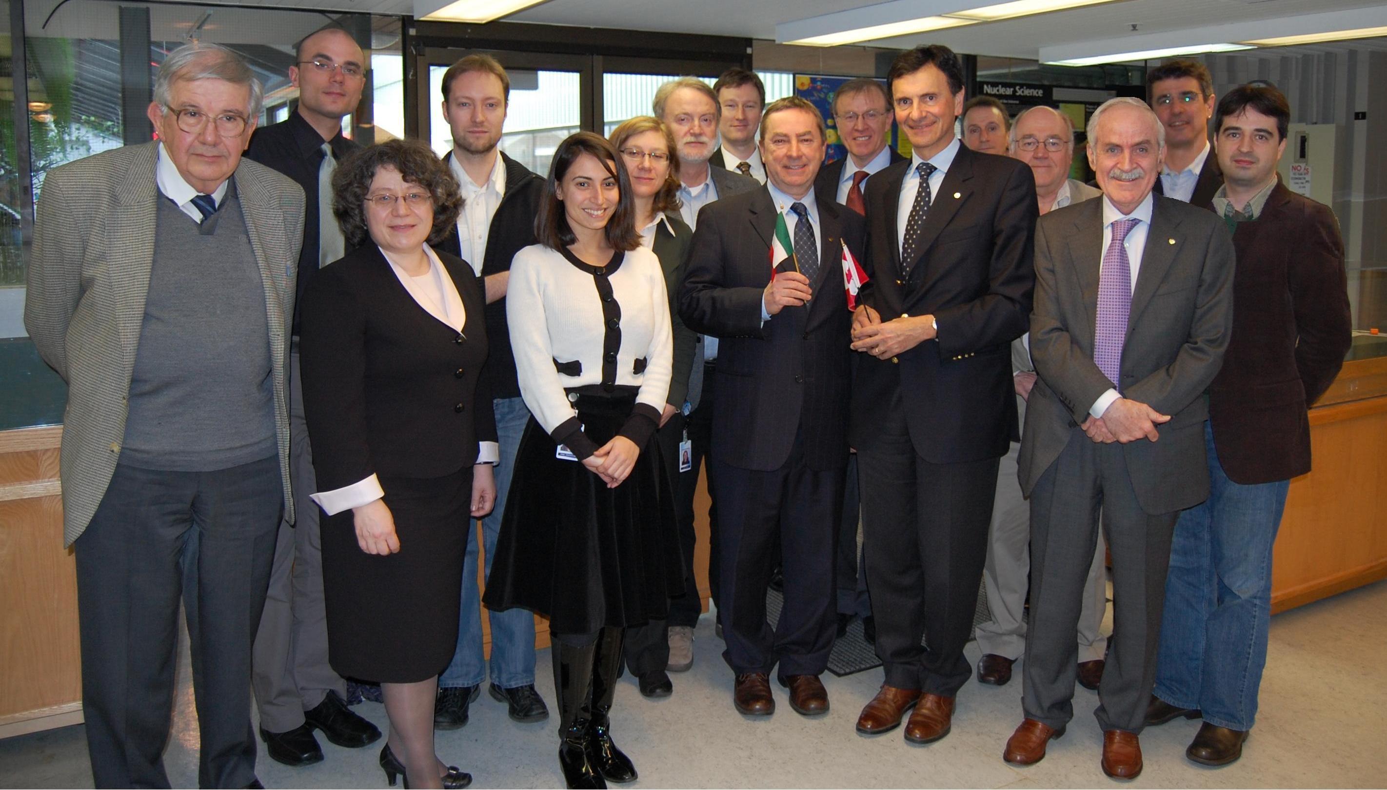 Italian Ambassador and Consul-General Visit TRIUMF | TRIUMF : Canada's ...