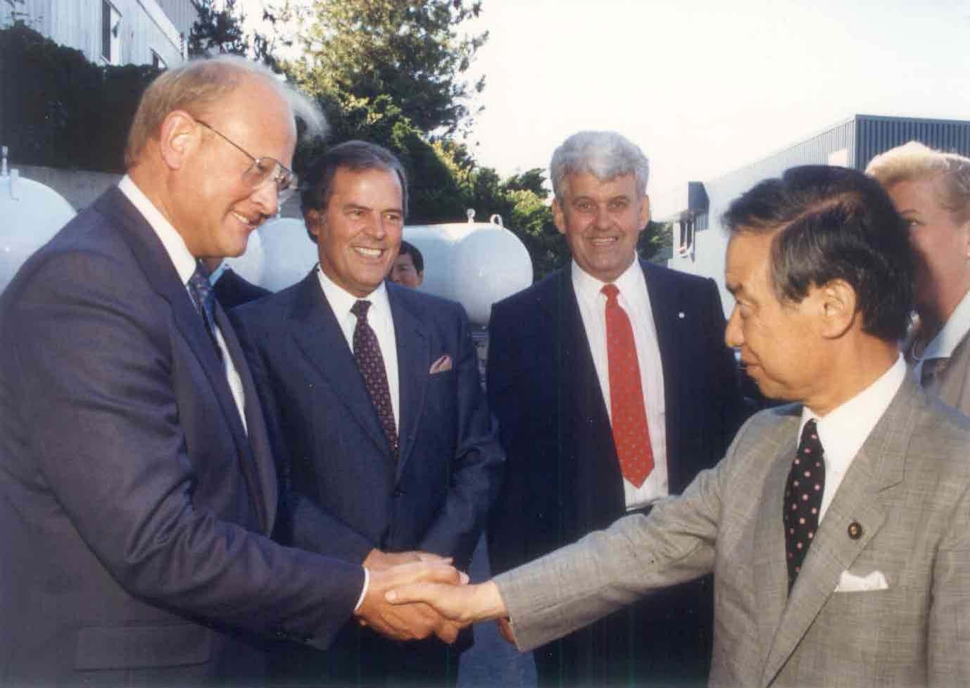 5. Japanese PM's visit, 1989